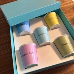【新品未使用】Tiffany ティファニー カップ セット