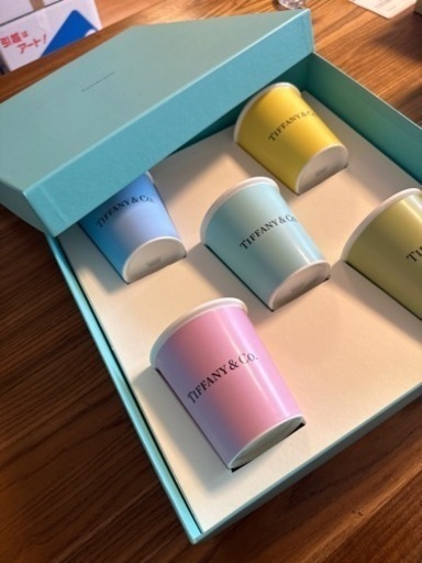 【新品未使用】Tiffany ティファニー カップ セット