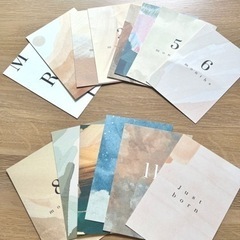 【新品未使用】マンスリーカードの画像