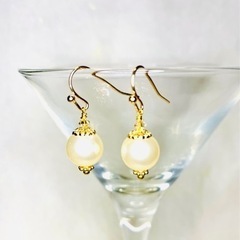 Swarovski  Pearl  ピアス