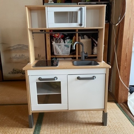 イケア　DUKTIG  おままごとキッチン, バーチ, 72x40x109 cm
