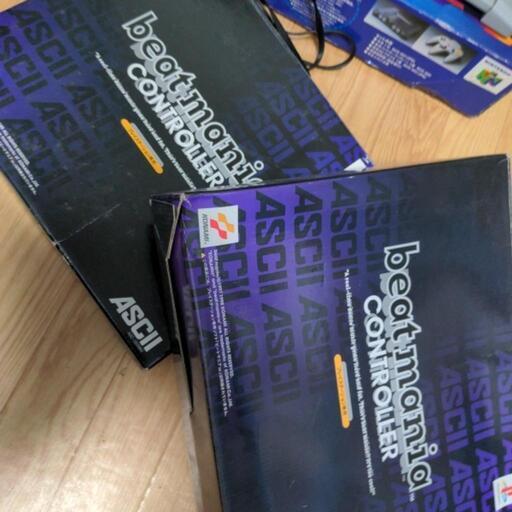 PS BEAT MANIA　APPENDDISC7枚 専用コントローラー２個セット