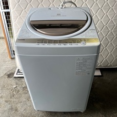 【大幅値下げ】TOSHIBA AW-6GM1（W）電気洗濯機　