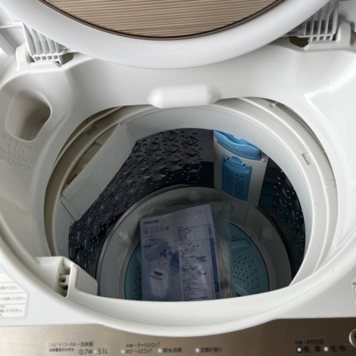 【大幅値下げ】TOSHIBA AW-6GM1（W）電気洗濯機　