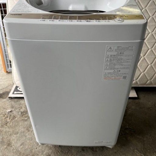 【大幅値下げ】TOSHIBA AW-6GM1（W）電気洗濯機　