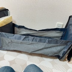 ベビーベッドになるリュックの画像