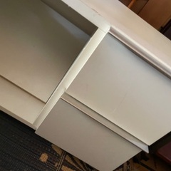 テレビボード　ホワイト　白の画像