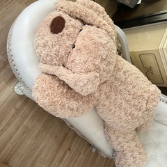 巨大　犬のぬいぐるみの画像