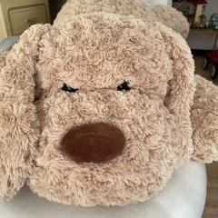 巨大　犬のぬいぐるみの画像