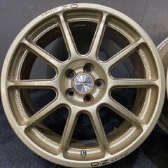 OZ Racing O.Z Racing Prodrive オズレーシング プロドライブ 18インチ 4本 7.5J5HPCD100+53 ゴールド BRZ レガシィ フォレスター等 VHP033クレジットカード QRコード決済可能の画像