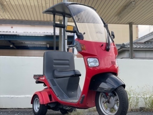 18 HONDA ホンダ ジャイロキャノピー TA03 惜しくも不動 書付 71056kmメーター読 4st