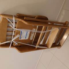 ベビーチェア　お食事椅子　澤田木工所 ティンバーハイチェアの画像