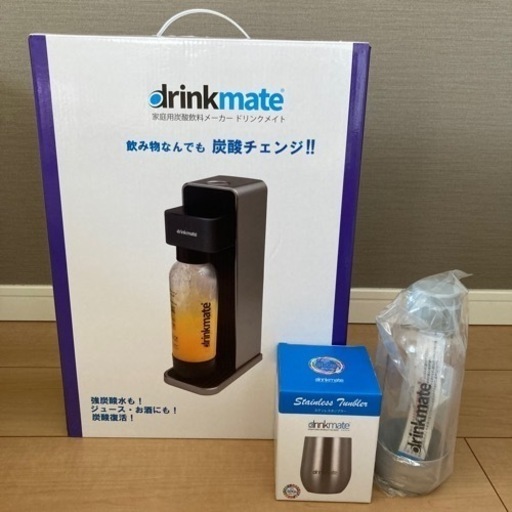 【新品未使用】ドリンクメイト　炭酸メーカーセット