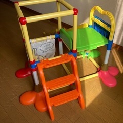 ロディのジム&すべり台　ジャングルジム　すべり台　遊具の画像
