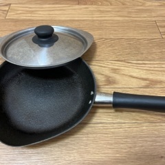 フライパン　柳宗理 ファイバーライン 鉄フライパン 18cm 蓋付
