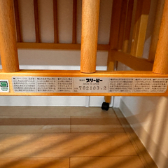 【お譲り先決定】(お値下げ中)ミニベビーベッド　ハイタイプ、折りたたみの画像