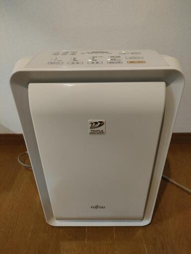 加湿除菌脱臭機 空気清浄機 富士通 DAS-303E-W