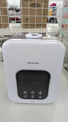 ★ジモティ割あり★ IRIS OHYAMA ハイブリット式加湿器  21年製 動作確認／クリーニング済み HJ796
