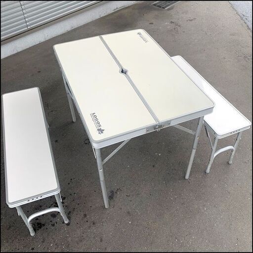 ロゴス/LOGOS アルクリーンベンチテーブルセット4 キャンプテーブル