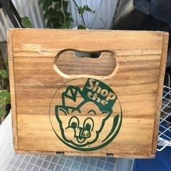 ヴィンテージ木箱　プーキーウーギーの画像