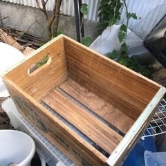ヴィンテージ木箱　プーキーウーギーの画像