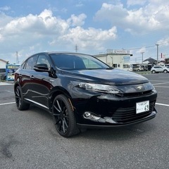 ハイブリットバッテリー新品交換済60ハリアーHV 最上級プレミア...