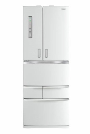 TOSHIBA 冷蔵庫 GR-D50F 観音開き ★ 自動製氷機能付 総 501 ℓ 大型 ♪