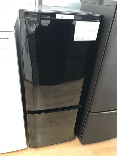 ★ジモティ割あり★ MITSUBISHI 冷蔵庫 146L 年式2018 動作確認／クリーニング済み KJ3115