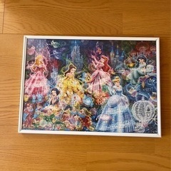 ディズニー　パズル　完成品