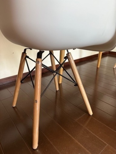 4脚セット　イームズ調シェルチェア　レプリカ