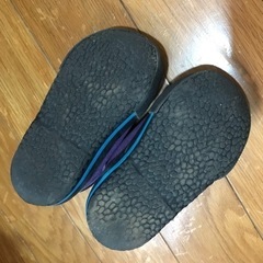 ベビー　紫　スニーカー　14cmの画像