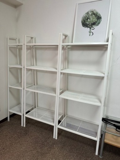 lKEAのスチールシェルフ　1台売り