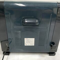 動作OK！テクノマツオ MATSUO 電気ストーブ TS-801S ブラック ネイビー  暖房機器 足元 脱衣所の画像