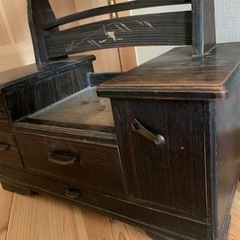 大正時代の化粧台  レトロ アンティーク 骨董品の画像