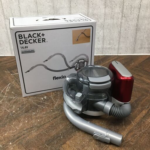1/11終ブラックデッカー flexi II リチウムフレキシー ハンディクリーナー PD1420L 掃除機 菊MZ