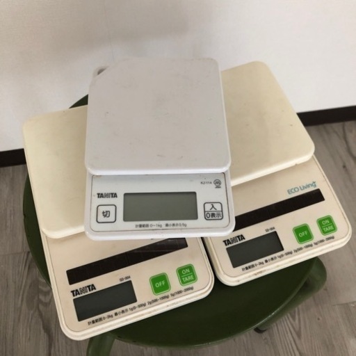 引っ越すのでキッチンスケール　タニタ