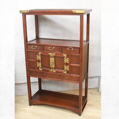 499)【韓国箪笥】アジアンキャビネット アジアン家具 民芸家具...