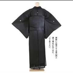 絽の喪服　和装　着物と帯のセット　礼服の画像