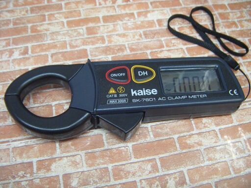 katse　SK-7601　クランプメーカー　中古品　現状品　通電のみ確認済み　ケース付き　【ハンズクラフト宜野湾店】