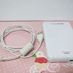 【軽量外付ハードディスク】Ｉ／Ｏデータ　コンパクト持ち運びに便利　ウイルスチェック済みの画像