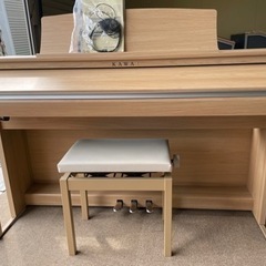 中古美品　木製鍵盤KAWAI  電子ピアノ　CA48 LO 2018
年製の画像