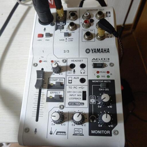 その他 YAMAHA AG03 + MPM-1000