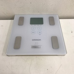 【中古品】OMRON オムロン 体重体組成計 HBF-214-W...