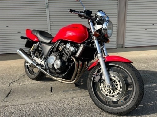 ☆車検2年付CB400SF.スーパーフォア☆プラグやオイル&エレメントなど新品交換☆色々整備で快調ですよ^_^400ccネイキッドバイク☆