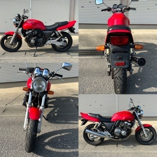 ☆車検2年付CB400SF.スーパーフォア☆プラグやオイル&エレメントなど新品交換☆色々整備で快調ですよ^_^400ccネイキッドバイク☆ ☆車検2年付CB400SF.スーパーフォア☆プラグやオイル&エレメントなど