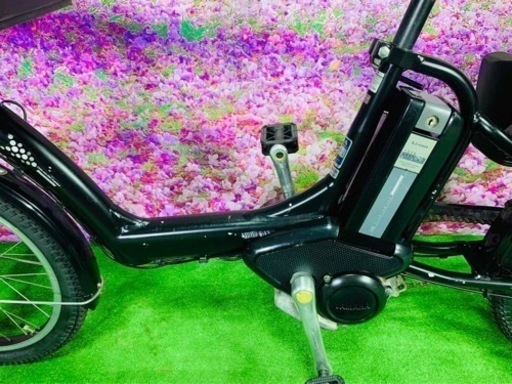 ❸5699子供乗せ電動アシスト自転車ブリヂストン20インチ良好バッテリー