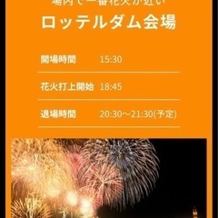 ハウステンボス九州一大花火まつり10/7チケットの画像