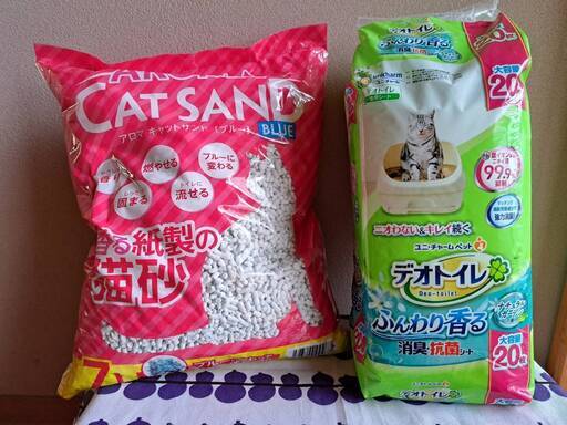 デオトイレ専用シート＆キャットサンド