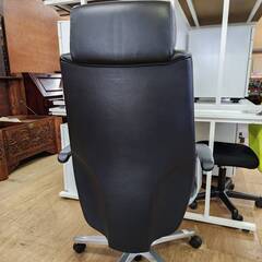 【愛品倶楽部柏店】ジロフレックス 革張り エクストラハイバック L肘付 64-9778RCLの画像