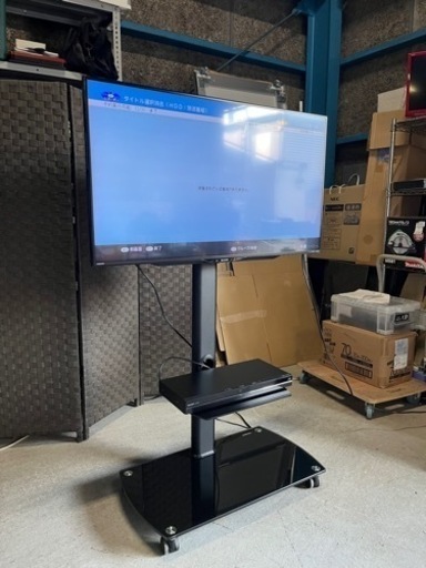 ☆お得なセット価格!!☆ テレビ台付き!! SHARP 40型液晶＆1TBブルーレイディスクレコーダー LC-40U40/BD-NT1200 リモコン×1